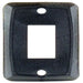 Buy JR Products 12855 Black Single Switch Wallplate Rtl - Switches and