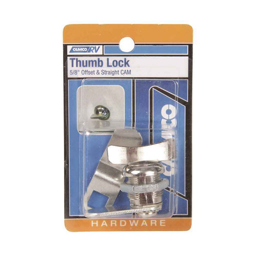 Buy Camco 44333 5/8" Thumb Operated Offset Cam Lock - RV Storage Online|RV