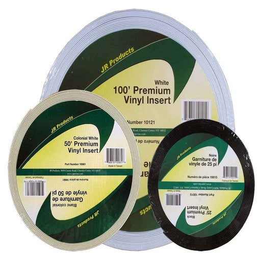 Buy JR Products 10015 Premium Vinyl Insert 25'Black - Hardware Online|RV