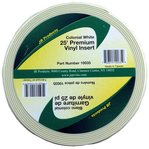 Buy JR Products 10035 Premium Vinyl Insert 25'C White - Hardware Online|RV