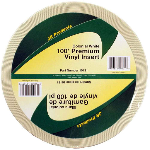 Buy JR Products 10131 Premium 100'Vinyl Insert C White - Hardware