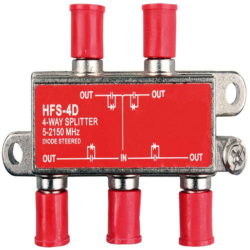 Buy JR Products 47345 4-Way 2. 4Ghz HD Line Splitter - Televisions