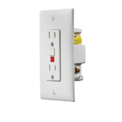 Buy RV Designer S801 White Dual GFCI Outlet w/Cover Plate - Switches and