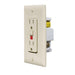 Buy RV Designer S803 Ivory Dual GFCI Outlet w/Cover Plate - Switches and