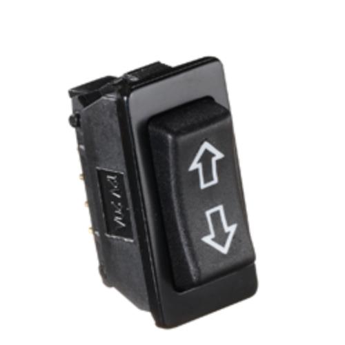 Buy RV Designer S125 Rocker Switch w/Plate Black 40A - Switches and