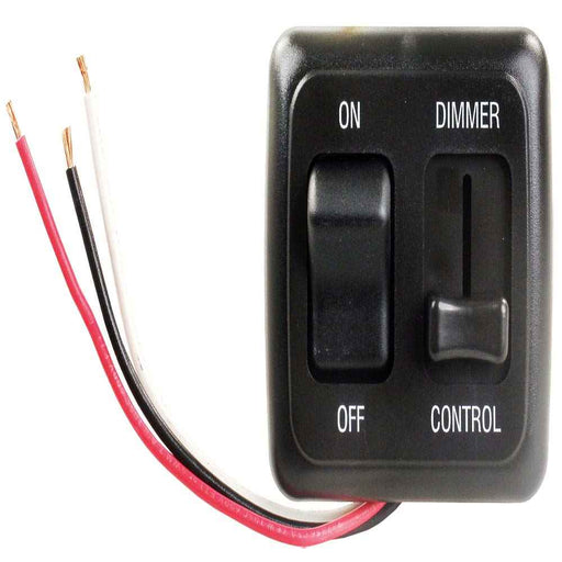 Buy JR Products 15225 Dimmer On/Off LED Double Black - Switches and