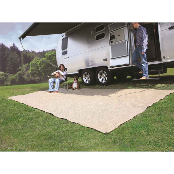 Buy Camco 42811 Durable Reversible RV Camper Awning Mat with Carry Bag 7'