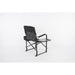 Buy Faulkner 49580 El Capitan Directors Chair Chrome Black - Camping and
