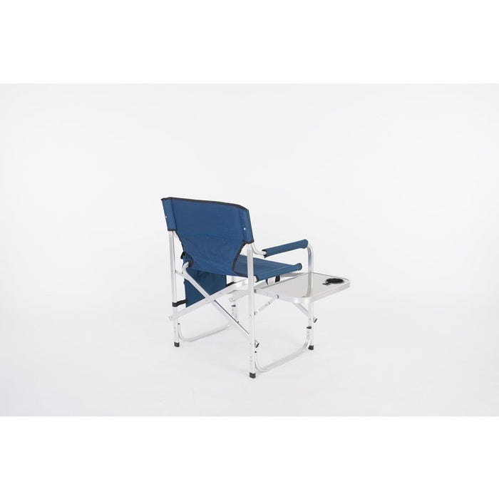 Buy Faulkner 48872 Directors Chair Blue w/Tray - Camping and Lifestyle