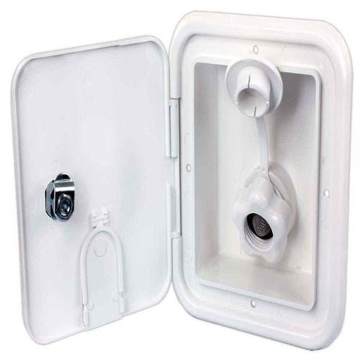 Buy JR Products BGE12PA Locking City Water Hatch Polar White - Freshwater