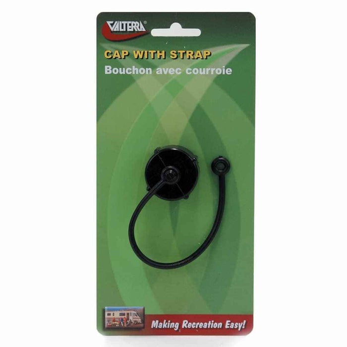 Buy Valterra T10201DVP 3/4 Hose Cap Black - Freshwater Online|RV Part Shop