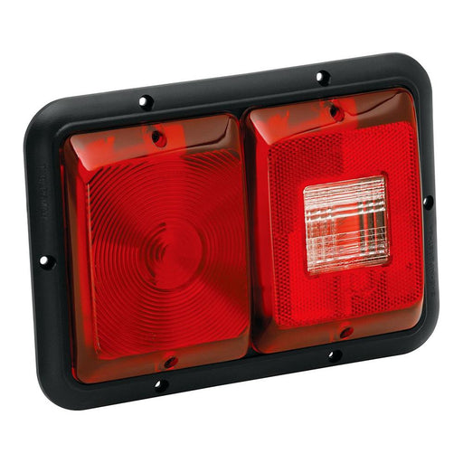 Buy Bargman 3484008 Taillight 84 Recessed Double Horizontal Red/Bkup/Black