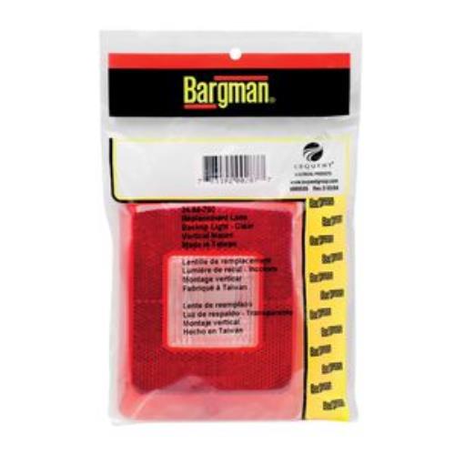 Buy Bargman 3484700 Taillight Lens Horizontal 84/85/86 Clear Backup -