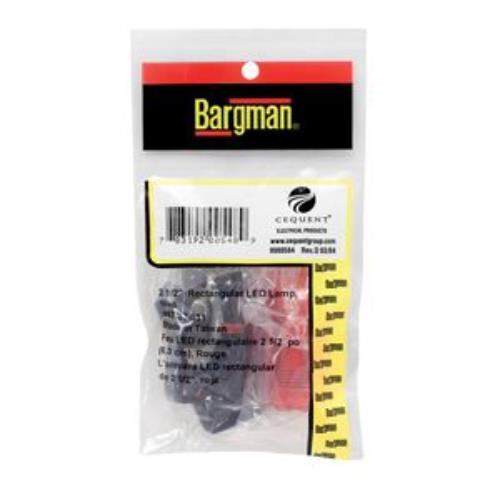 Buy Bargman 4737031 Red 2" LED Rectangular Marker/Clearance Lamp - Towing