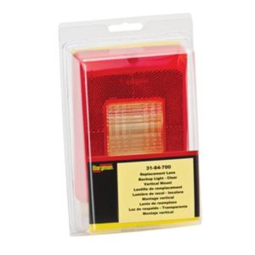 Buy Bargman 3184700 Vertical Taillight Lens w/Clear Backup - Towing