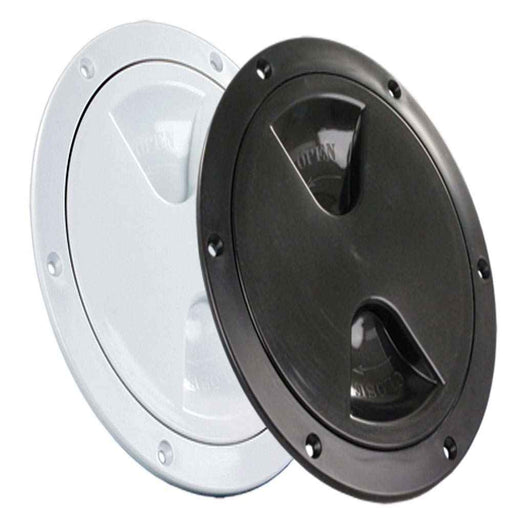 Buy JR Products 31005 4" Access/Deck Plate White - Freshwater Online|RV