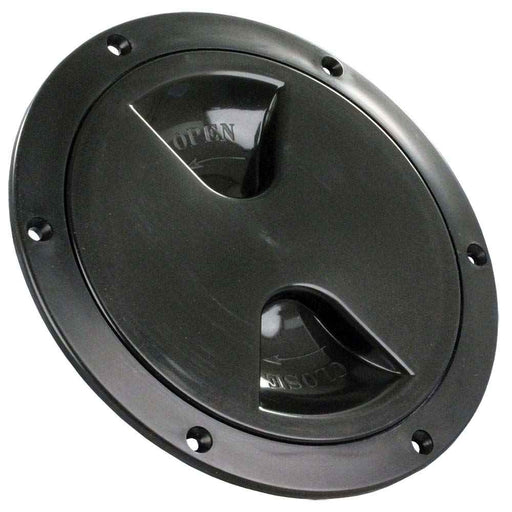 Buy JR Products 31015 4" Access/Deck Plate Black - Freshwater Online|RV