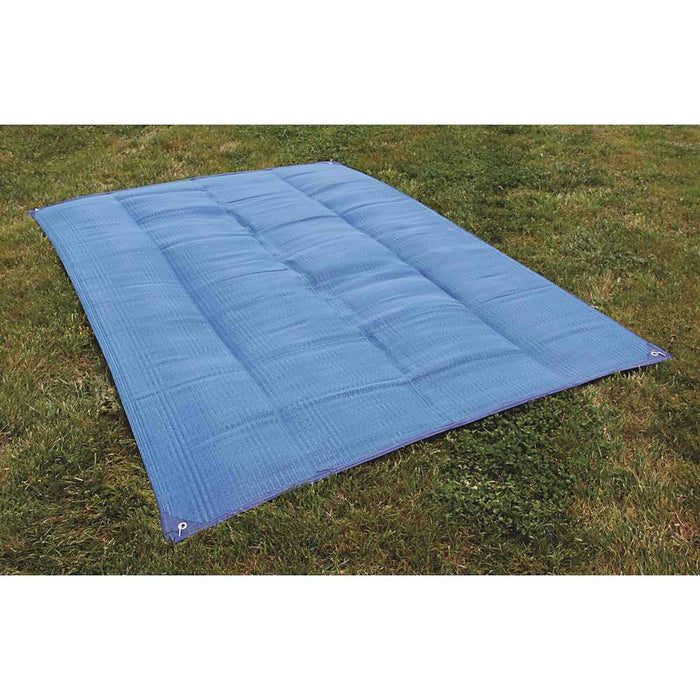 Buy Camco 42881 Blue Reversible Awning Leisure Mat-6' x 9' - Camping and