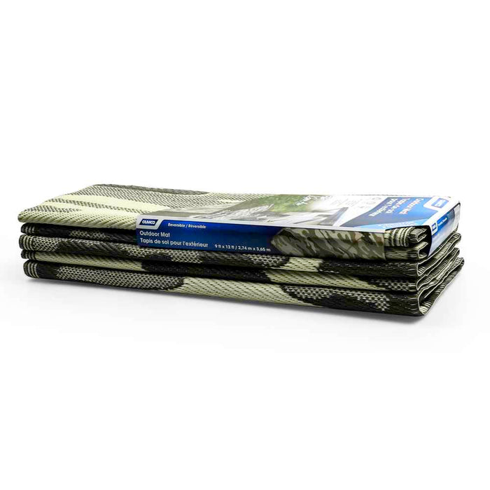Buy Camco 42833 Large Reversible Outdoor Patio Mat 9' x 12' Camouflage -