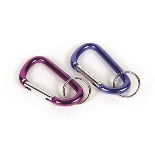 Buy Camco 51346 Biner Clips Bilingual Carabiner - Set of 2 - Camping and