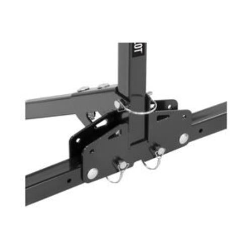 Buy Pro Series 63138 Q-Slot 4 Bike Carrier Rail Rack w/Tilt 2" Mount -