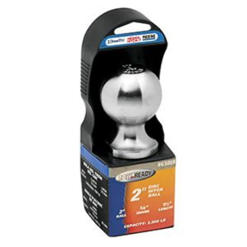 Buy Tow Ready 63888 Packaged Hitch Ball 2"X3/4"X1-1/2" 3 500 Zinc - Hitch