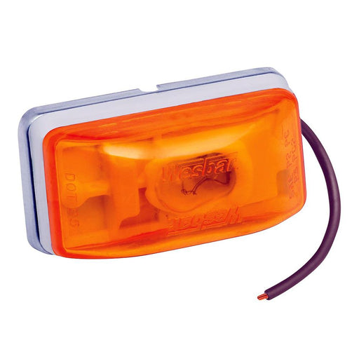 Buy Wesbar 203233 Marker/Clearance Light Amber White Base Pc Rated -