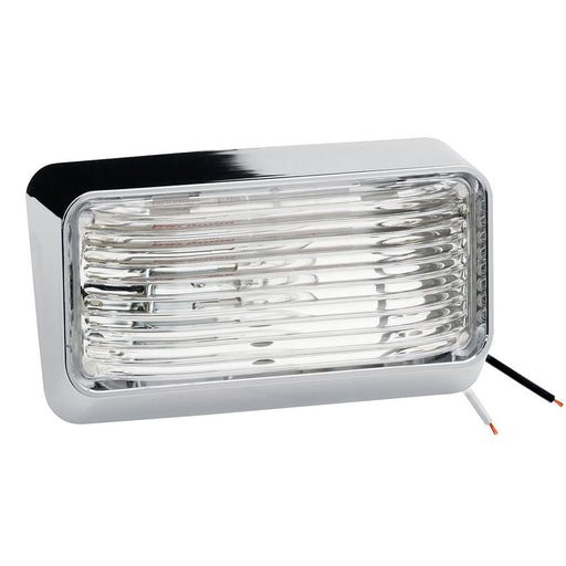 Buy Bargman 3078600 Porch Light 78 Clear w/ Chrome Base - Lighting