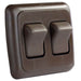 Buy JR Products 12145 Double Rocker Switch Assembly - Brown - Switches and