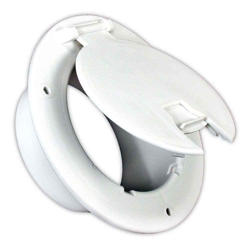 Buy JR Products 541B2A Electrical Cable Hatch Polar White - Power Cords