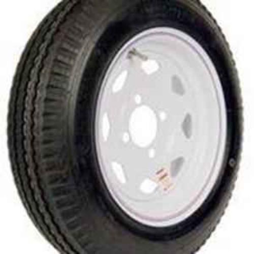 Buy Americana 3S639 205/75D Tire15 C/5H Trailer Wheel Spoke White Striped
