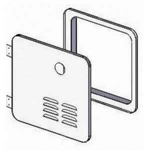 Buy Girard Products 2GWHD GSWH-2 Door Kit White - Water Heaters Online|RV