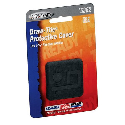 Buy DrawTite 5362 Rubber Economy Receiver Tube Cover. D Logo 1.25" - Hitch