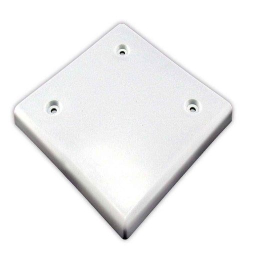 Buy JR Products 547 4-1/2" Square S-O Cap Polar White - Slideout Parts