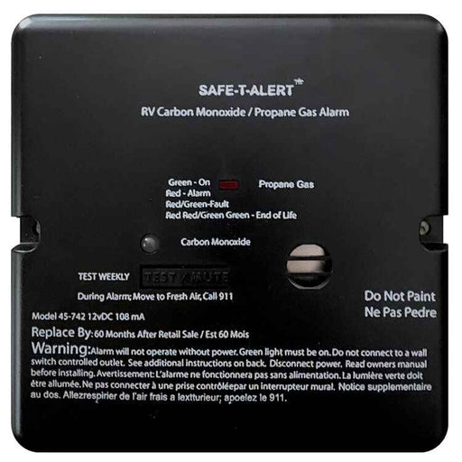 Buy Safe-T-Alert 45-742-BL Combination Carbon Monoxide/Propane Detector -