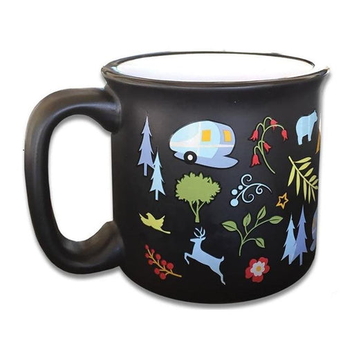 Buy Camp Casual CC-004BLK THE MUG INTO THE WOODS. 15 OZ - Kitchen