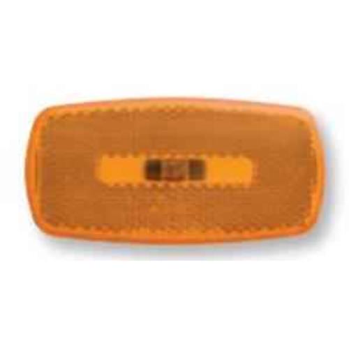 Buy Optronics MC32ABS Marker/Clearance Light Oval Black Base Amber -