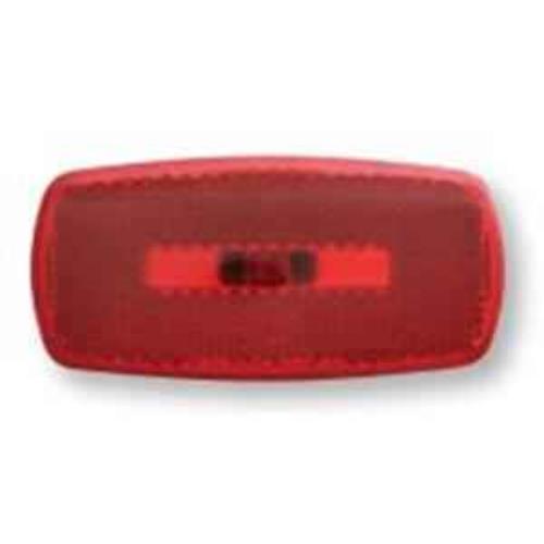 Buy Optronics MC32RBS Marker/Clearance Light Oval Black Base Red - Towing