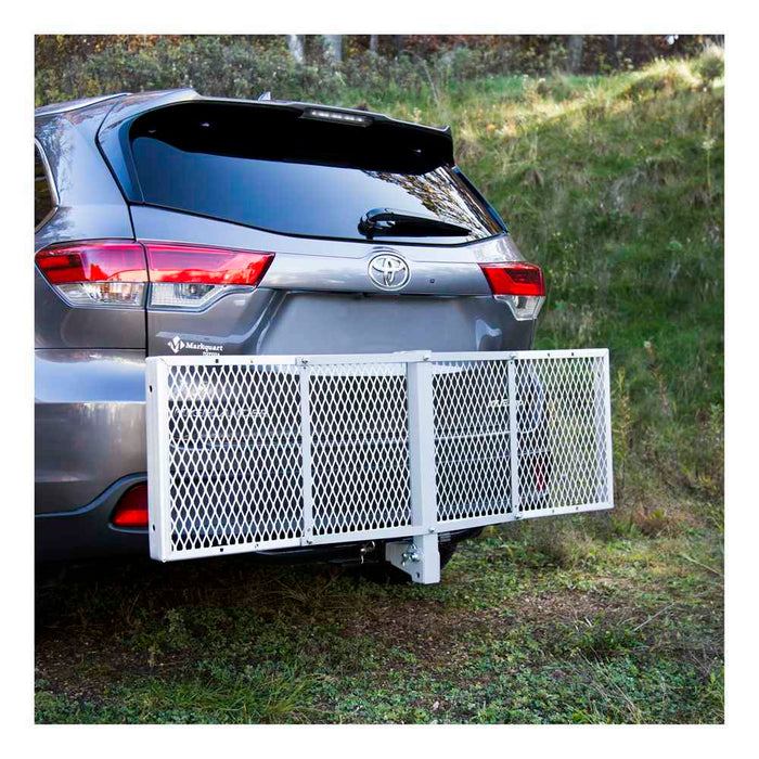 Buy Curt Manufacturing 18100 60" x 20" Aluminum Tray-Style Cargo Carrier
