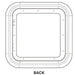 Buy Girard Products 2GWHDTRW DOOR TRIM RING FOR 2GWHD - WHITE - Water