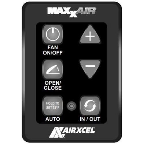 Buy Maxxair Vent 00A03650K 6 KEY WALL CONTROL, BLACK - Exterior