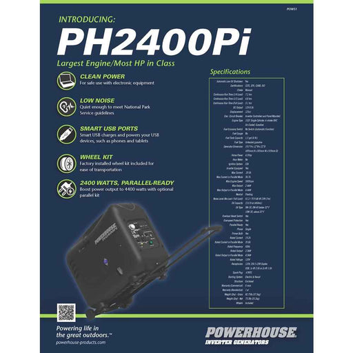 Buy Power House POWS1 PH2400PI FLYER 20PACK - Point of Sale Online|RV Part