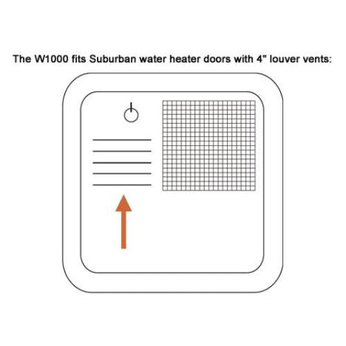 Buy JCJ Enterprises W1000 WATER HEATER MUD SCREEN - Water Heaters