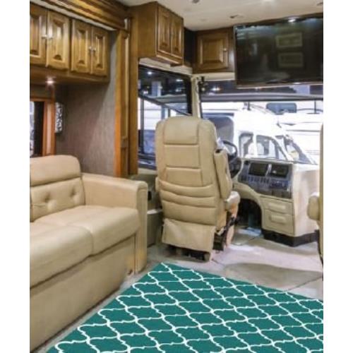 Buy Ruggable 160909 5X7 SOLID TEXTURED CREAM - Rugs Online|RV Part Shop
