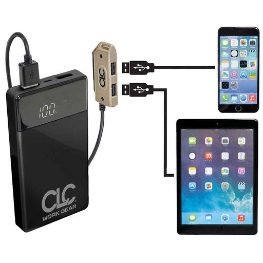 Buy CLC Work Gear ECP135 E-Charge USB Charging Tool Backpack - Marine