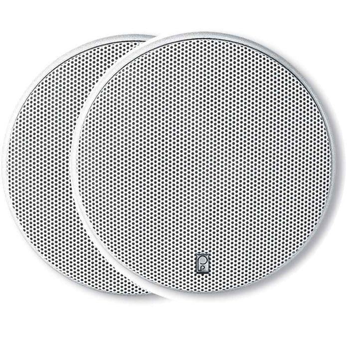 Buy Poly-Planar MA6600 6.5" Platinum Round Marine Speaker - (Pair) White -