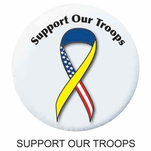 Buy Adco Products 69501 Support Our Troops Tire Cover- A - RV Tire Covers