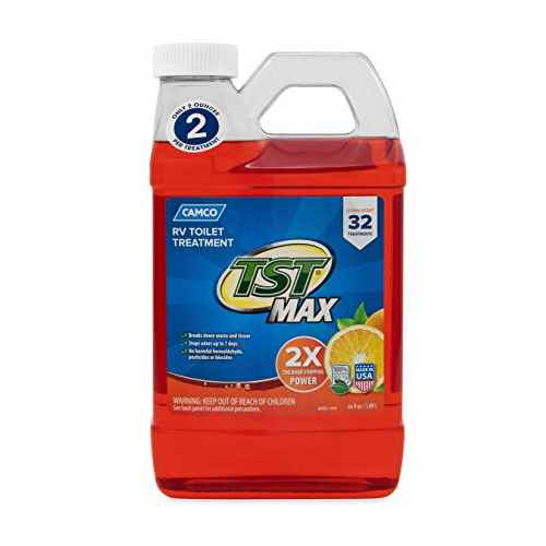 Buy Camco 41195 TST Ultra-Concentrate Orange Scent RV Toilet Treatment (64