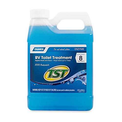 Buy Camco 41502 TST Clean Scent RV Toilet Treatment (32 Ounce Bottle) -