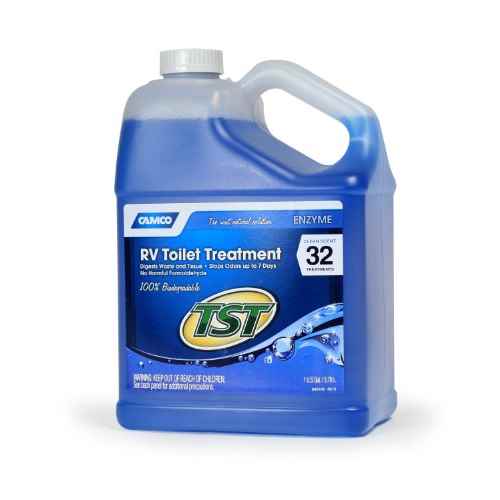 Buy Camco 41507 TST Clean Scent RV Toilet Treatment(128 Ounce), Blue -